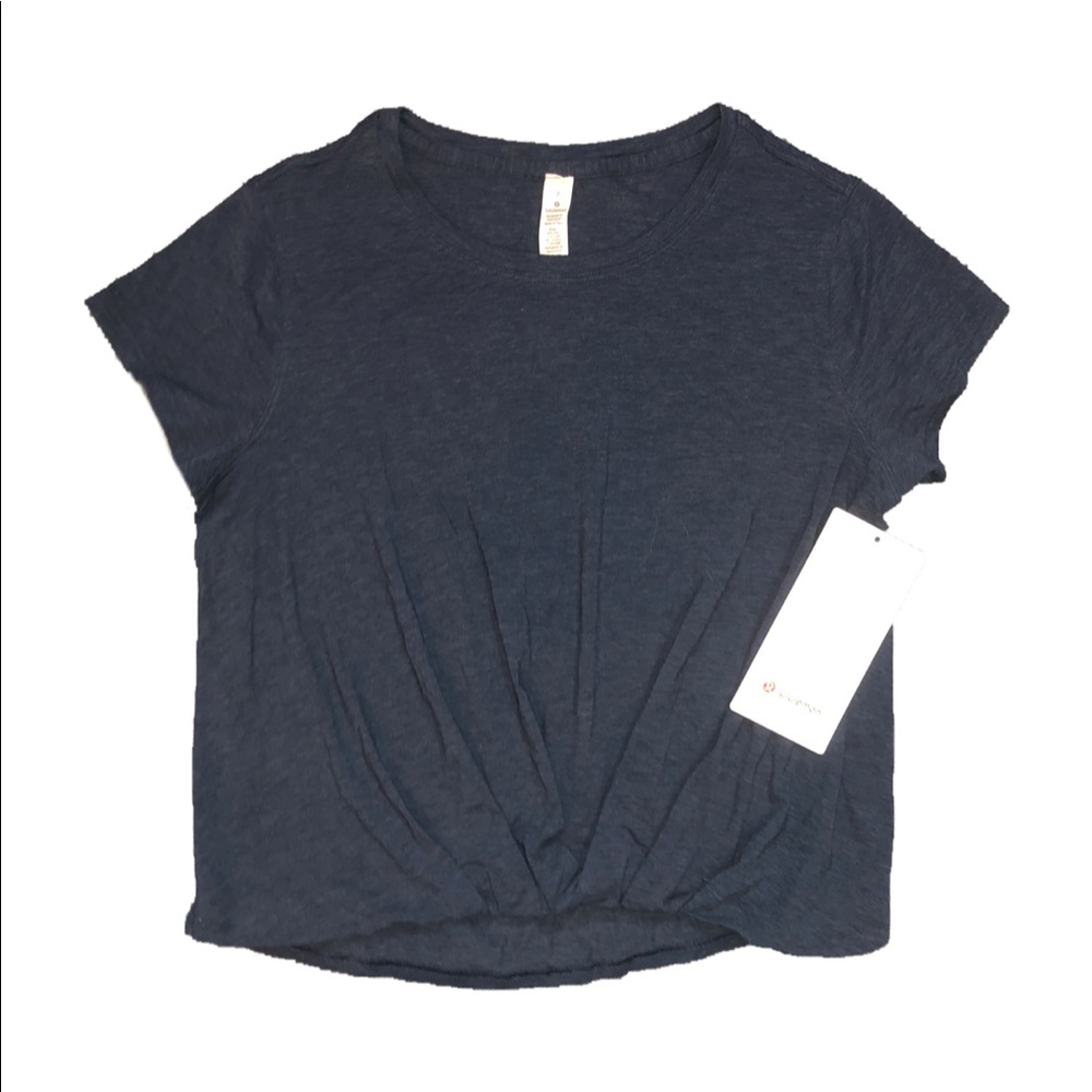 NWT lululemon Pleats and Thank You Short Sleeve